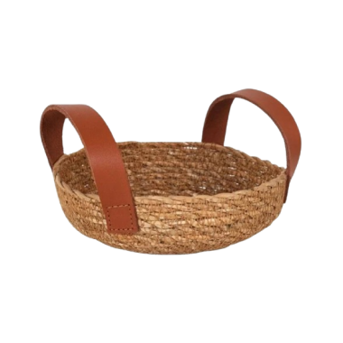 CESTA PAN CON ASA PIEL 15X5CM REF/B101V003