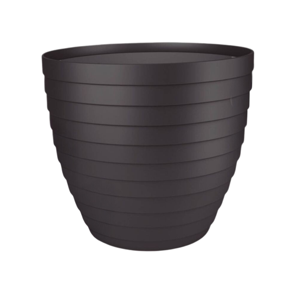 MACETA POMARA 130MM GRIS ANTRACITA