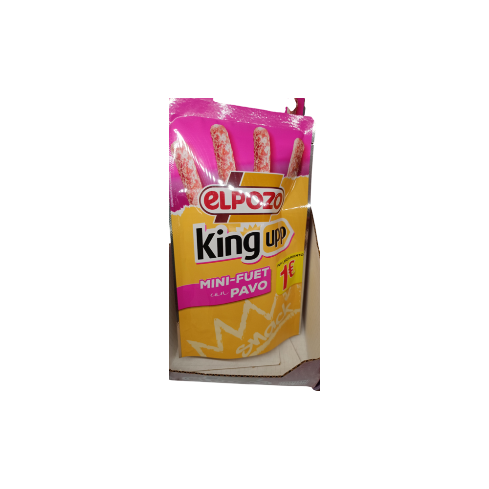 FUET MINI E/POZO  PAVO (1€) B/ 40GR