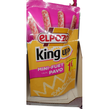 FUET MINI E/POZO  PAVO (1€) B/ 40GR
