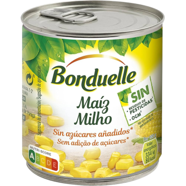MAIZ DULCE  BONDUELLE LATA 300 GRAMOS