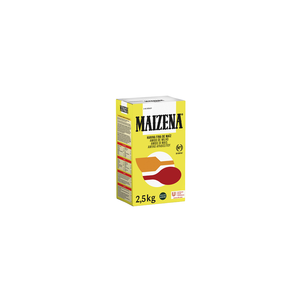 MAIZENA HARINA MAIZ PAQUETE 2,5  KILOS