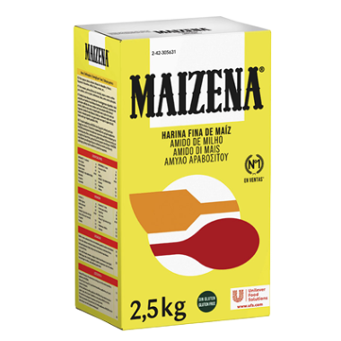 MAIZENA HARINA MAIZ PAQUETE 2,5  KILOS