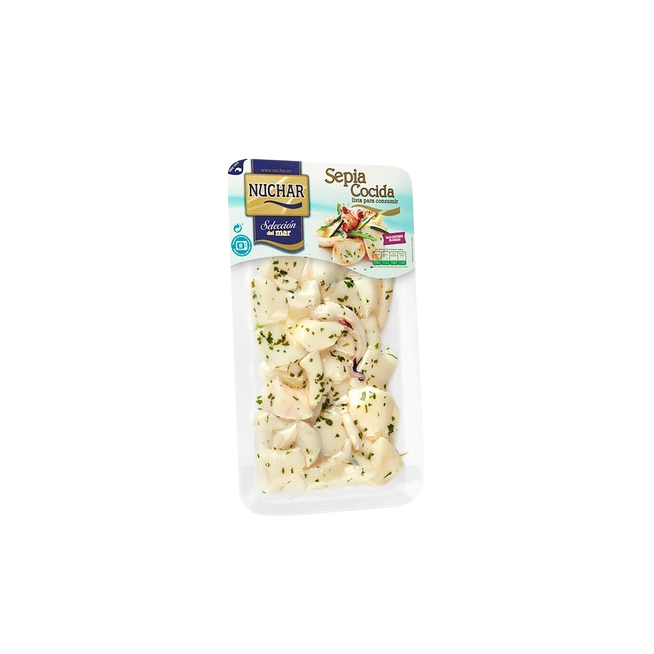 SEPIA COCIDA TROCEADA NUCHAR BANDEJA 150GR