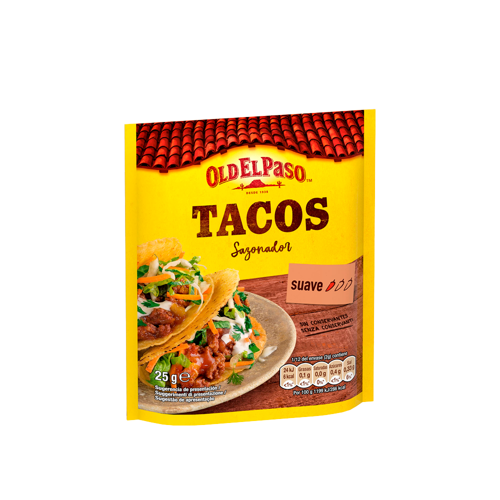 SAZONADOR TACOS OLD EL PASO S/25 GR