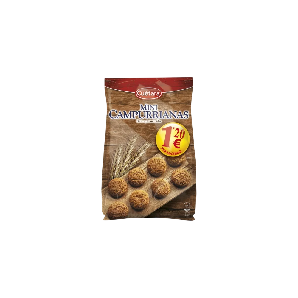GALLETA CUETARA CAMPURRIANAS MINI (1,2€) B/260 GR