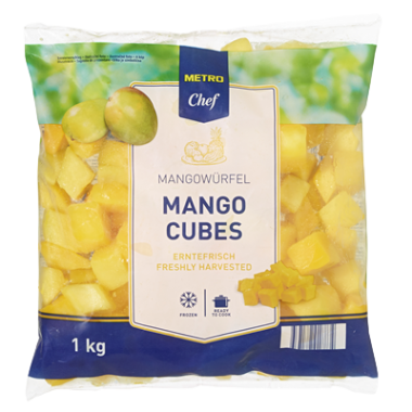 MANGO CONGELADO EXTRA TROZOS CAMPANILLO B/1 KG