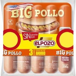 SALCHICHA E/POZO BIG CLASCA C/14234 P/3X200G(2,5€)