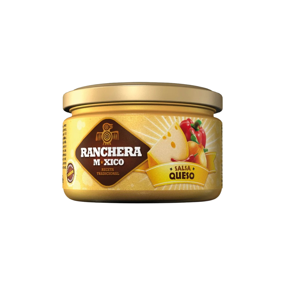 SALSA QUESO RANCHERA M-XICO T/CRISTAL 250GR