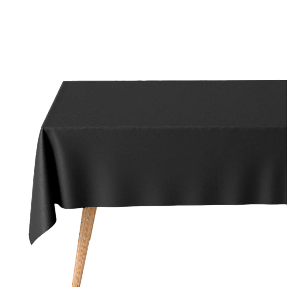 MANTEL PLEGADO NEGRO 1.2X1.8M 1UD