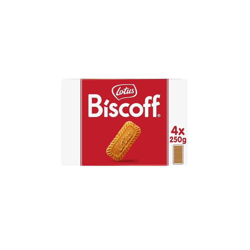 GALLETAS LOTUS BISCOFF CANELA 4X250 1.KG.
