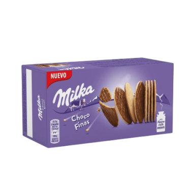 GALLETAS MILKA CHOCO FINAS 126G