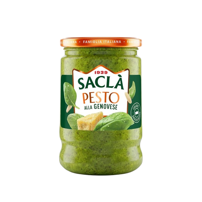 SALSA PESTO VERDE GENOVESE SACLA T/C 190 GR
