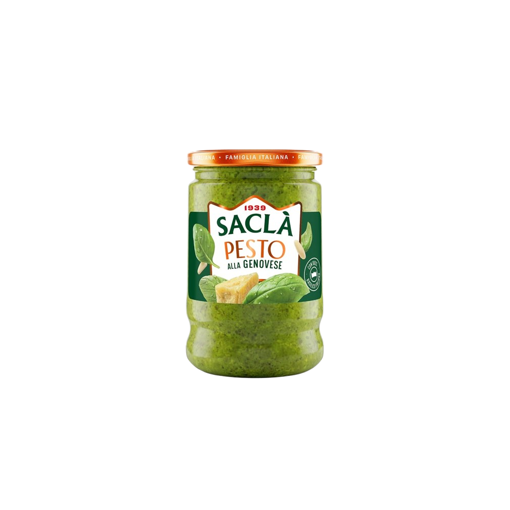 SALSA PESTO VERDE GENOVESE SACLA T/C 190 GR