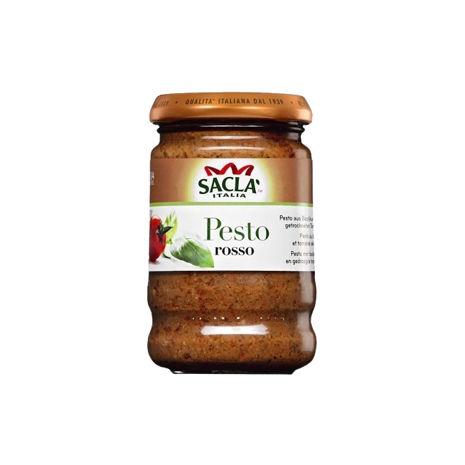 SALSA PESTO ROSSO SACLA T/C 190 GR