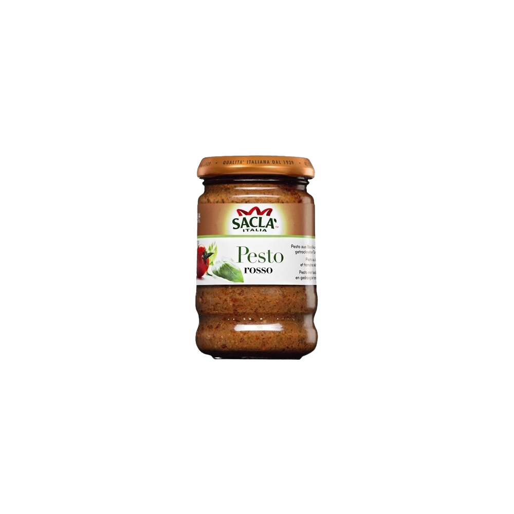 SALSA PESTO ROSSO SACLA T/C 190 GR
