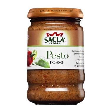 SALSA PESTO ROSSO SACLA T/C 190 GR