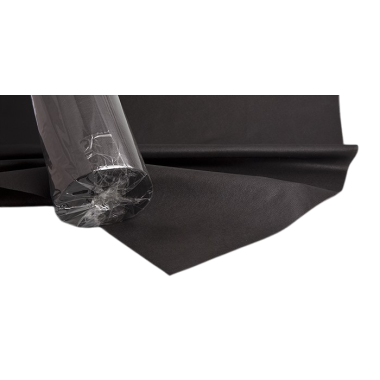 MANTEL TELA/PAPEL NEGRO DON CLEVER  ROLLO 1,20X50M