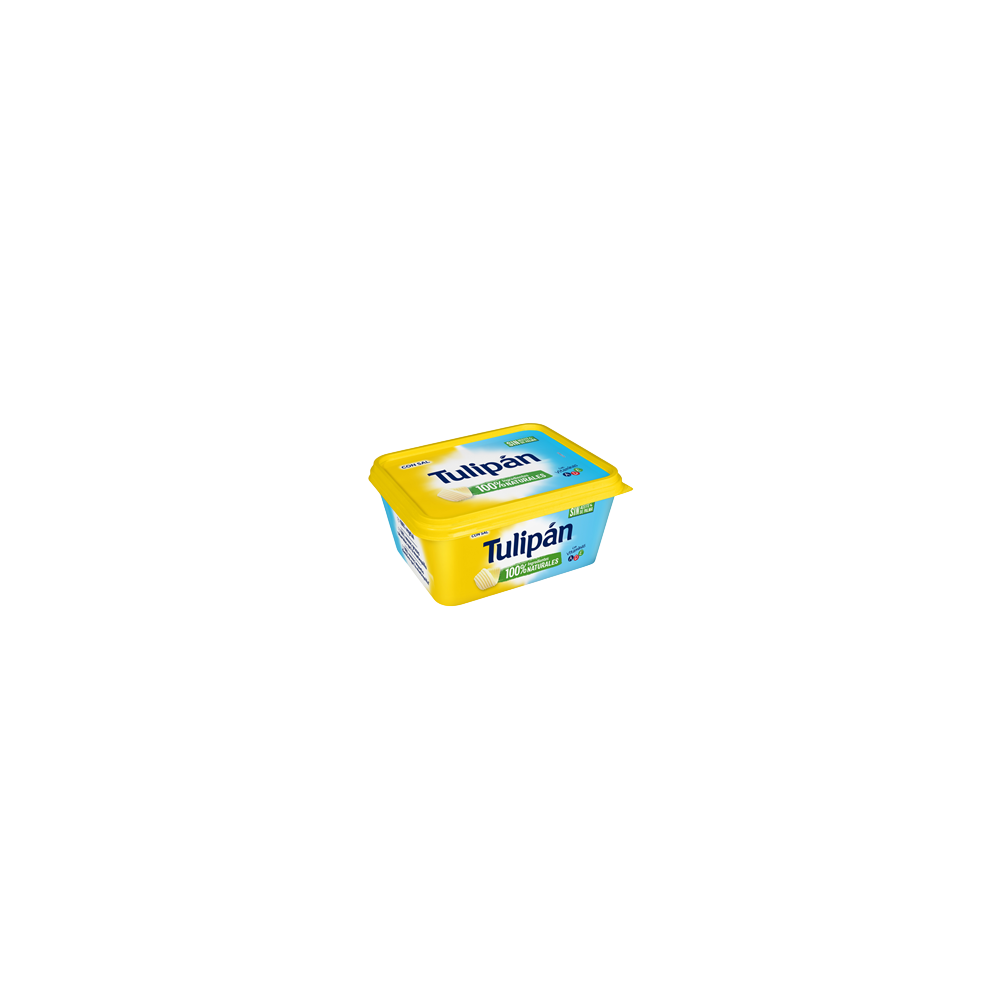 MARGARINA TULIPAN  CON SAL  TARRINA 900 GRAMOS