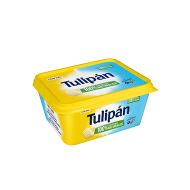 MARGARINA TULIPAN  CON SAL  TARRINA 900 GRAMOS