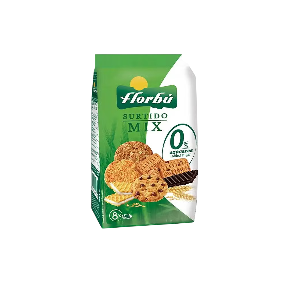 GALLETAS SURTIDO MIX 0% FLORBU B/270 GR