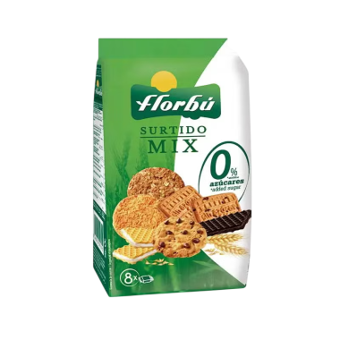 GALLETAS SURTIDO MIX 0% FLORBU B/270 GR