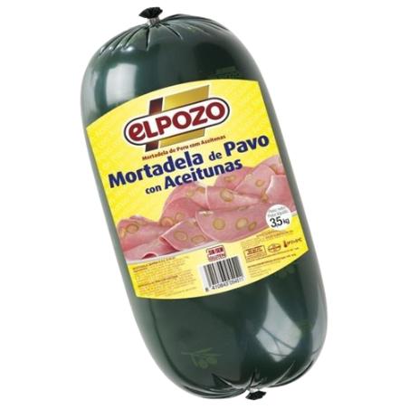 MORTADELA C/1808 PAVO C/ACEITUNA POZO B/3,5 KG