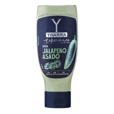SALSA JALAPEÑO ASADO YBARRA PET 500 ML