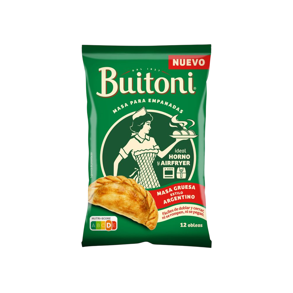 MASA EMPANADA OBLEAS ARGENTINA BUITONI 12UD 350GR