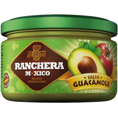 SALSA GUACAMOLE RANCHERA M-XICO T/CRISTAL 250GR