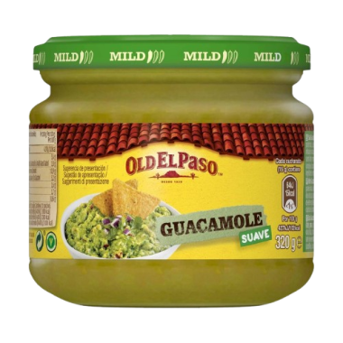 SALSA GUACAMOLE OLD EL PASO T/C 195 GR