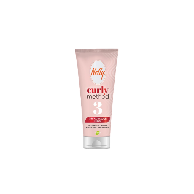 GEL ACTIVADOR CAPILAR NELLY METODO CURLY 3 B/200ML