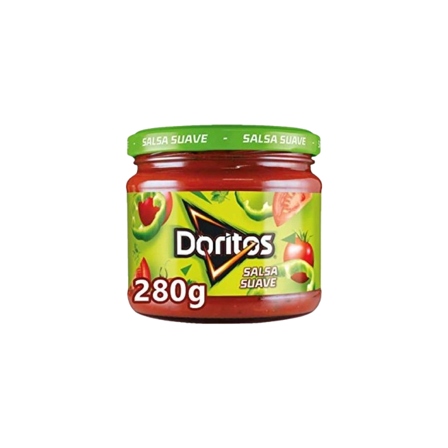 SALSA DORITOS SALSA SUAVE TOMATE T/CRISTAL 280GR