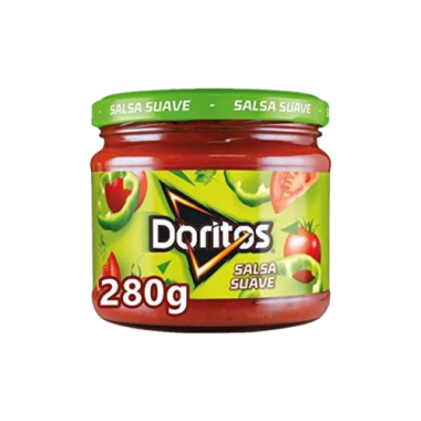 SALSA DORITOS SALSA SUAVE TOMATE T/CRISTAL 280GR