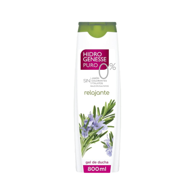 GEL BAÑO HIDRO/GENESSE RELAJANTE  B/800ML.
