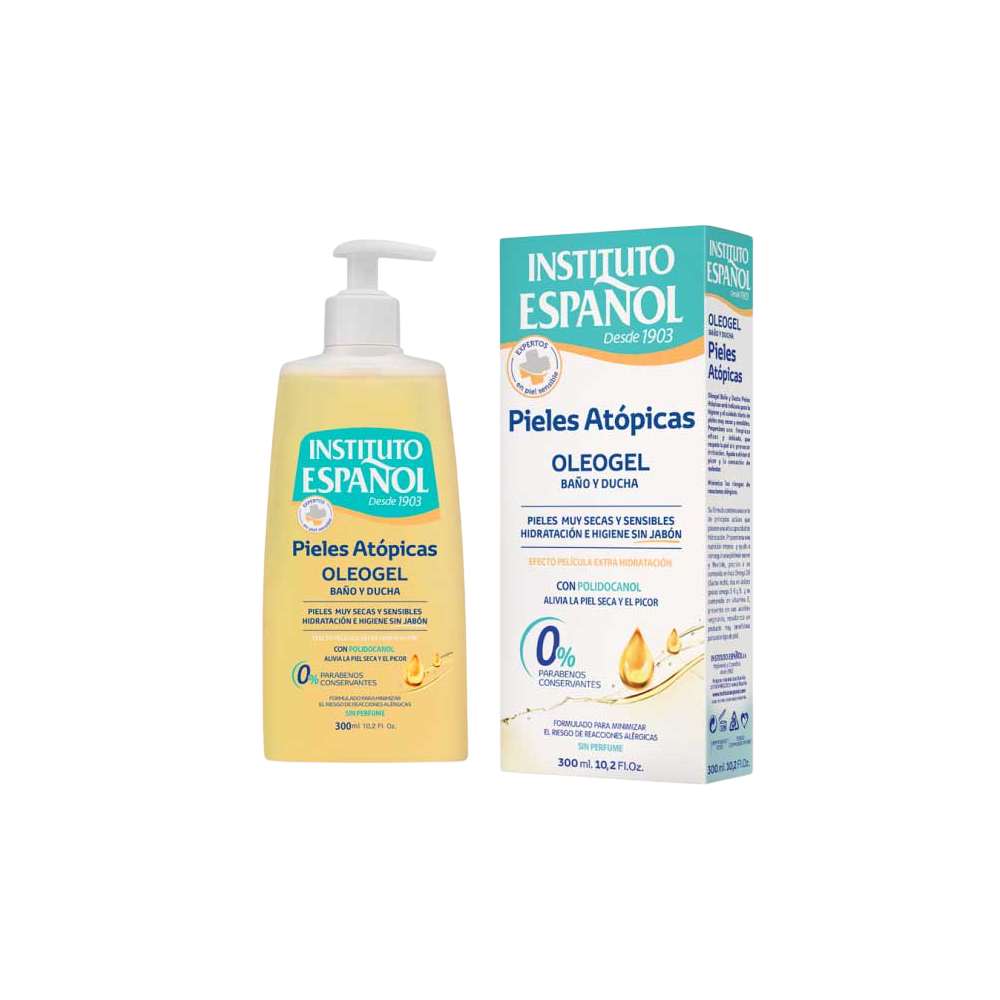 GEL BAÑO I/ESPAÑOL OLEOGEL PIEL ATOPICA B/300 ML