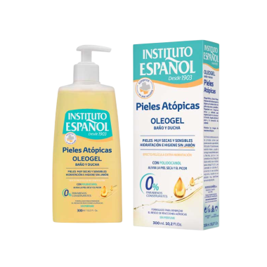 GEL BAÑO I/ESPAÑOL OLEOGEL PIEL ATOPICA B/300 ML