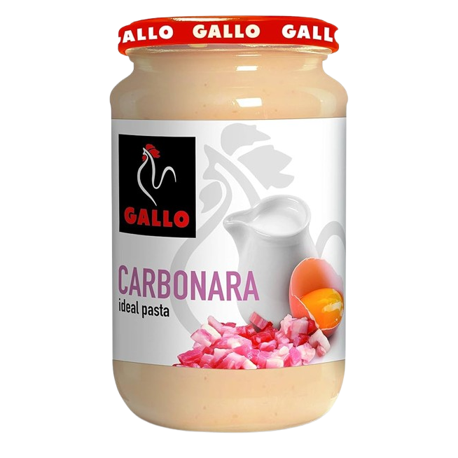 SALSA CARBONARA GALLO T/C 330 GR.