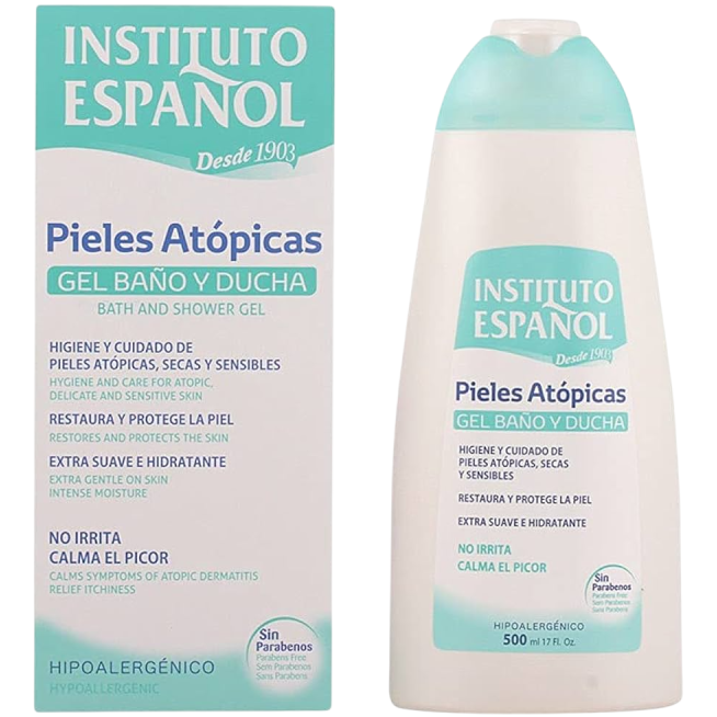 GEL BAÑO I/ESPAÑOL PIEL ATOPICA B/500 ML