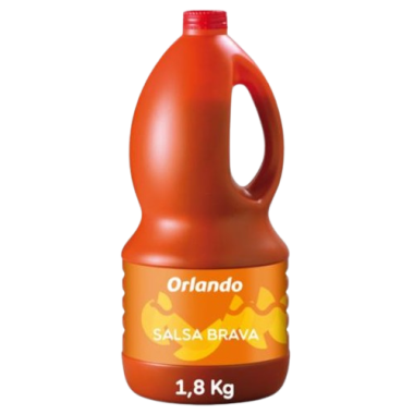 SALSA BRAVA ORLANDO GARRAFA 1.8 KG