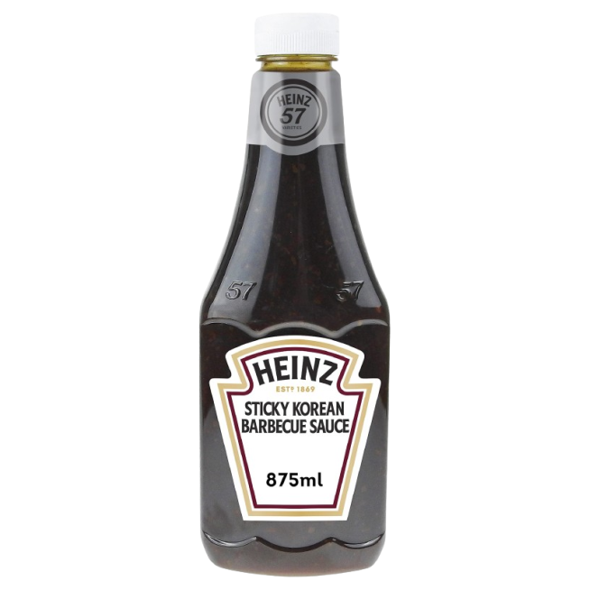 SALSA BARBACOA HEINZ ESTILO COREANO PET 875 ML OJO