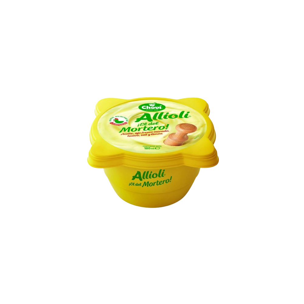 SALSA ALI-OLI MORTERO CHOVI T/C 190ML