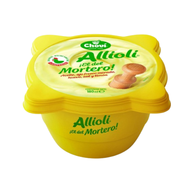 SALSA ALI-OLI MORTERO CHOVI T/C 190ML