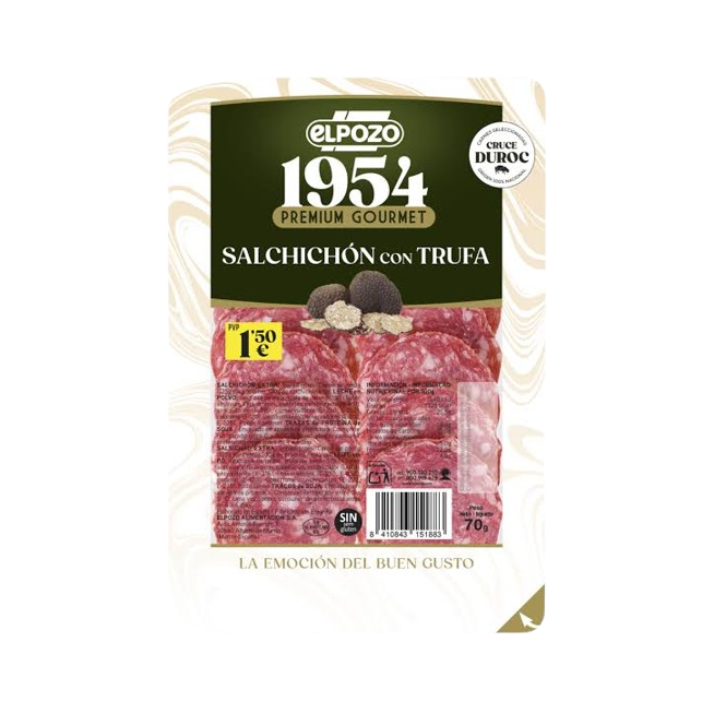 SALCHICHON CON TRUFA E/POZO (1.5€)C/15189 P/70GR