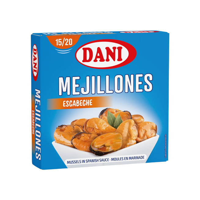 MEJILLON 15/20 ESCABECHE DANI (CHILE) RO-120