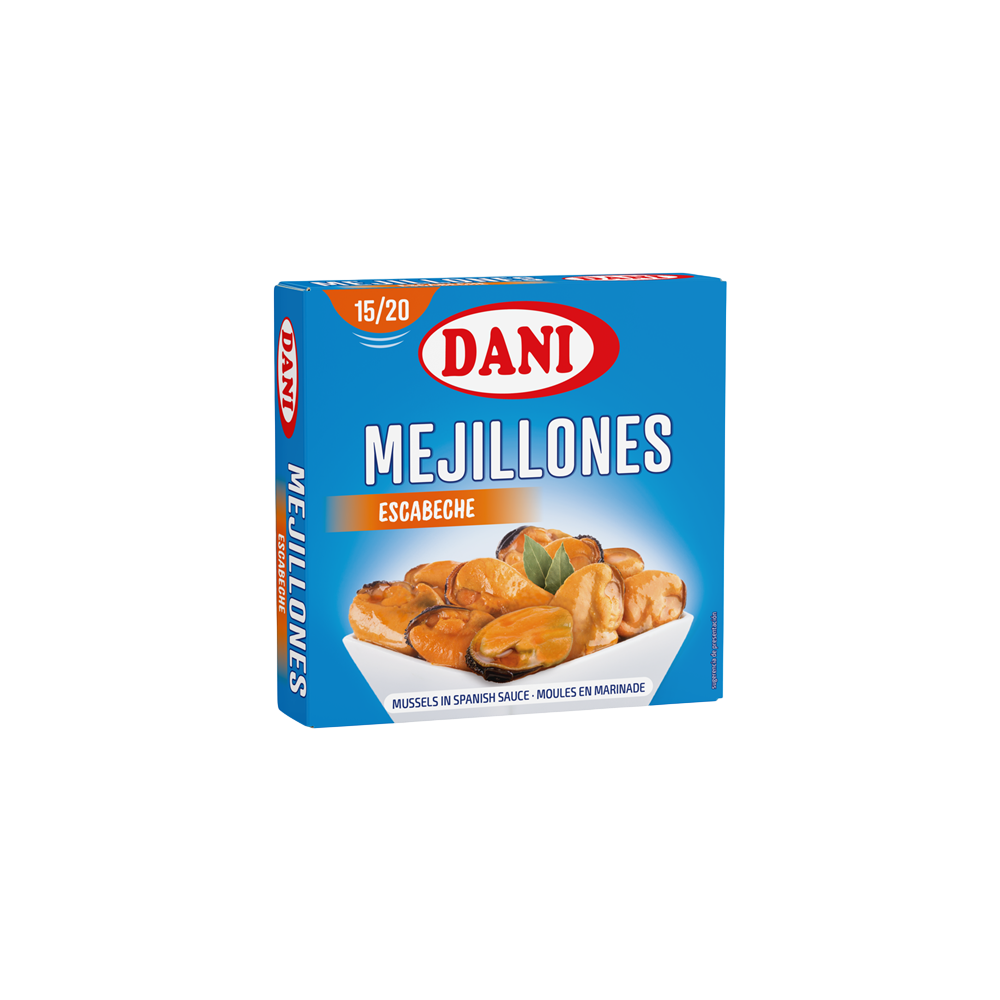 MEJILLON 15/20 ESCABECHE DANI (CHILE) RO-120