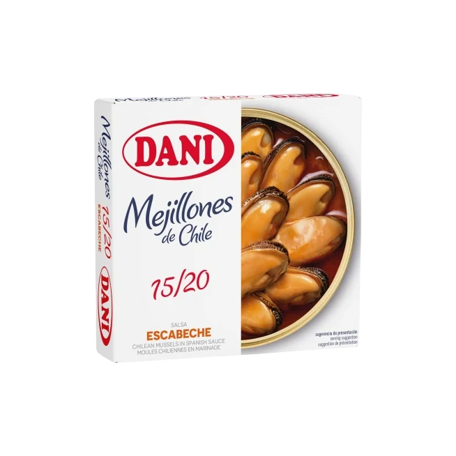 MEJILLON 15/20 ESCABECHE PICANTE DANI RO-69