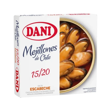 MEJILLON 15/20 ESCABECHE PICANTE DANI RO-69