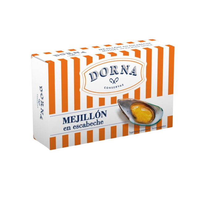 MEJILLON ESCABECHE DORNA  L/69 GR