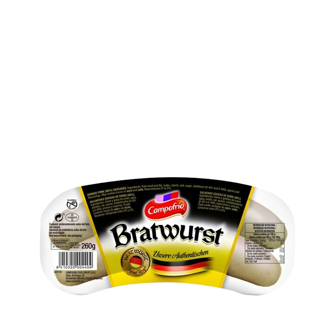 SALCH.C/440 BRATWURST CAMP.B/3 UD P/260GR